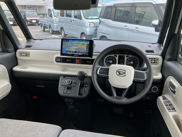 ムーヴキャンバスストライプスG エコアイドル非装着車エコアイドル非装着車 9型ナビ/BT/TV/DISC/バックカメラ/ステアスイッチ 両側パワスラ LEDヘッド&フォグランプ シートヒーター 保温カップホルダー 電動駐車ブレーキ 衝突被害軽減ブレーキ(千葉県)の中古車