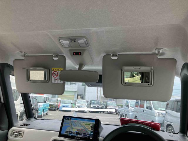 ムーヴキャンバスストライプスＧ　エコアイドル非装着車エコアイドル非装着車　９型ナビ／ＢＴ／ＴＶ／ＤＩＳＣ／バックカメラ／ステアスイッチ　両側パワスラ　ＬＥＤヘッド＆フォグランプ　シートヒーター　保温カップホルダー　電動駐車ブレーキ　衝突被害軽減ブレーキ（千葉県）の中古車