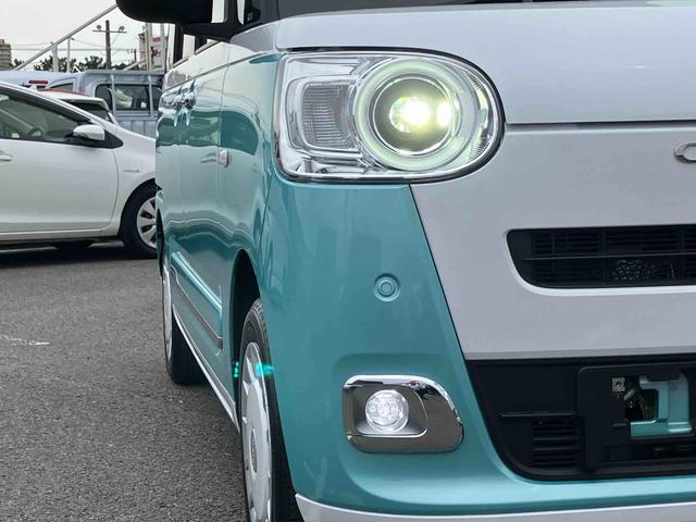 ムーヴキャンバスストライプスG エコアイドル非装着車エコアイドル非装着車 9型ナビ/BT/TV/DISC/バックカメラ/ステアスイッチ 両側パワスラ LEDヘッド&フォグランプ シートヒーター 保温カップホルダー 電動駐車ブレーキ 衝突被害軽減ブレーキ(千葉県)の中古車