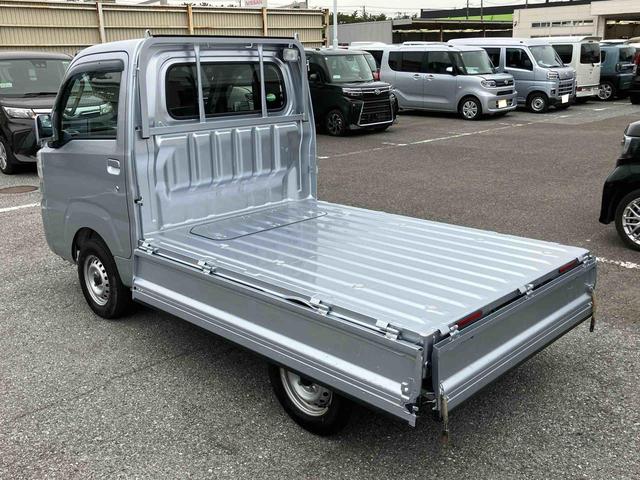 ハイゼットトラックエクストラＳＡIIIｔ　４ＷＤ４ＷＤ　５速ＭＴ　副変速機　スーパーデフロック　リヤ４枚リーフスプリング　フォグランプ　荷台ライト　テールゲートチェーン　ＣＤチューナー　キーレス　パワーウインドウ　衝突被害軽減ブレーキ（千葉県）の中古車