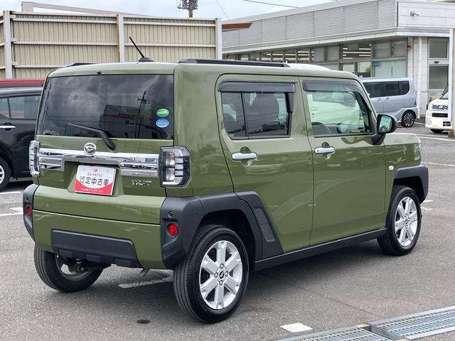 タフトＧナビ／ＢＴ／ＴＶ／ＤＩＳＣ／バックカメラ　前後ドラレコ　メッキガーニッシュ　ガラスルーフ　ルーフレール　１５インチアルミ　シートヒーター　ＬＥＤヘッド＆フォグランプ　衝突被害軽減ブレーキ（千葉県）の中古車