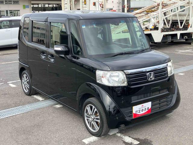 Ｎ−ＢＯＸＧ　ＳＳパッケージナビ／ＢＴ／ＴＶ／ＤＩＳＣ／バックカメラ／ステアリングスイッチ　ＥＴＣ　両側パワスラ　１４インチアルミ　プッシュボタンスターター　衝突被害軽減ブレーキ（千葉県）の中古車
