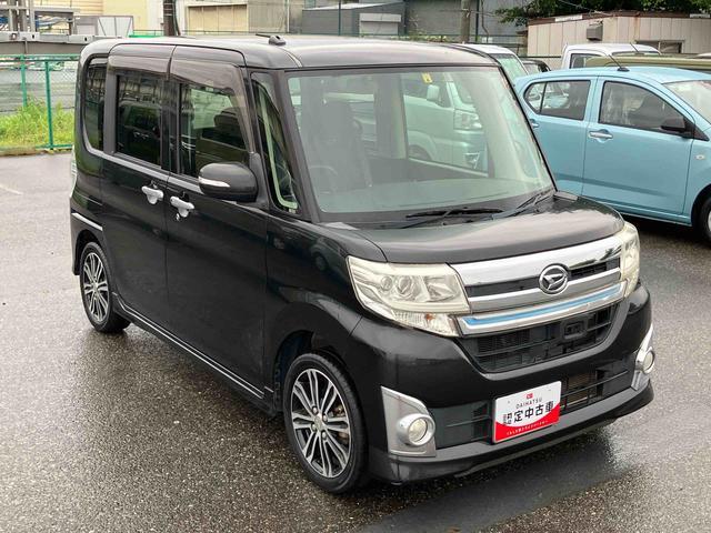 タントカスタムＲＳ　ＳＡ８型ナビ／ＢＴ／ＤＴＶ／ＤＩＳＣ／バックカメラ／ステアリングスイッチ　後席モニター　フロントグリルイルミ　両側パワスラ　ＬＥＤヘッドライト　ハロゲンフォグランプ　１５インチアルミ　衝突被害軽減ブレーキ（千葉県）の中古車