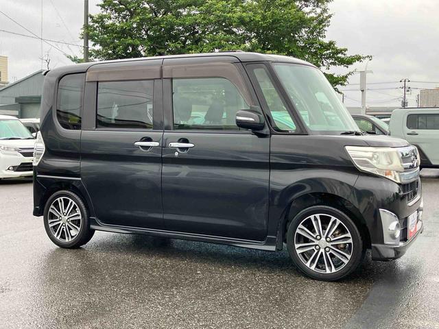 タントカスタムＲＳ　ＳＡ８型ナビ／ＢＴ／ＤＴＶ／ＤＩＳＣ／バックカメラ／ステアリングスイッチ　後席モニター　フロントグリルイルミ　両側パワスラ　ＬＥＤヘッドライト　ハロゲンフォグランプ　１５インチアルミ　衝突被害軽減ブレーキ（千葉県）の中古車