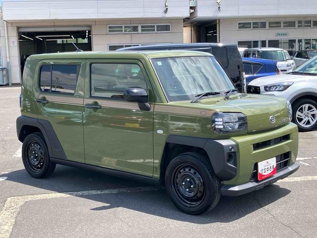 タフトＸディスプレイオーディオ／ＢＴ／ＵＳＢ／バックカメラ／ステアリングスイッチ　ＥＴＣ　ガラスルーフ　ＬＥＤヘッドライト　電動駐車ブレーキ　プッシュボタンスタート　コーナーセンサー　衝突被害軽減ブレーキ（千葉県）の中古車