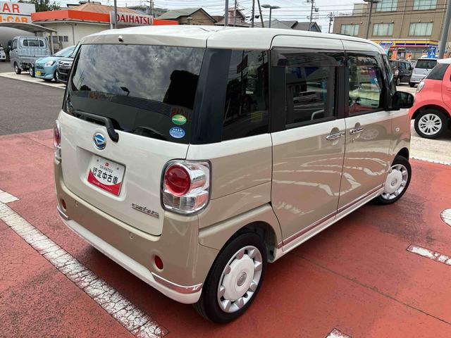 ムーヴキャンバスＧメイクアップ　ＳＡIIＣＤ　ラジオ　両側電動スライドドア　衝突回避支援ブレーキ　誤発進抑制装置　アイドリングストップ　スマートキー　プッシュボタンスタート　盗難防止装置イモビライザー　オートライト　オートハイビーム（千葉県）の中古車