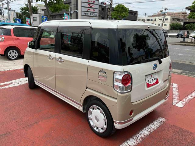 ムーヴキャンバスＧメイクアップ　ＳＡIIＣＤ　ラジオ　両側電動スライドドア　衝突回避支援ブレーキ　誤発進抑制装置　アイドリングストップ　スマートキー　プッシュボタンスタート　盗難防止装置イモビライザー　オートライト　オートハイビーム（千葉県）の中古車