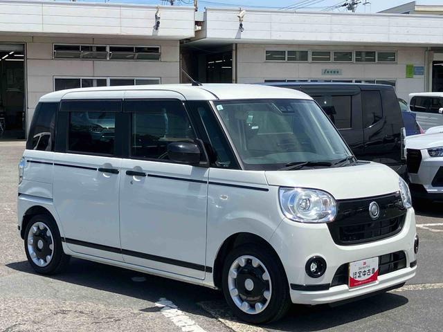 ムーヴキャンバスＧブラックアクセントＶＳ　ＳＡIIIナビ／ＢＴ／ＴＶ／ＣＤ／全周囲カメラ／ステアスイッチ　ＥＴＣ　専用サイドモール＆フロントグリル　両側パワスラ　ＬＥＤヘッド＆フォグランプ　運転席シートヒーター　置きラクＢＯＸ　衝突被害軽減ブレーキ（千葉県）の中古車