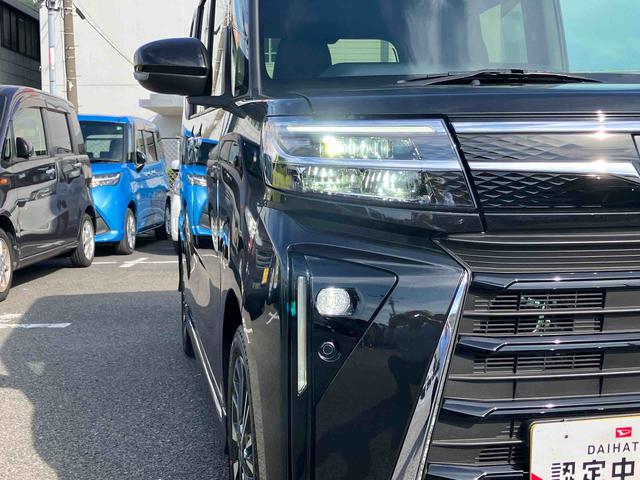 タントカスタムＲＳターボエンジン　１５インチアルミ　バックカメラ　両側電動スライドドア　シートヒーター　電動駐車ブレーキ　ＬＥＤライト＆フォグ　上下２段調節式デッキボード　コーナーセンサー　衝突被害軽減ブレーキ（千葉県）の中古車