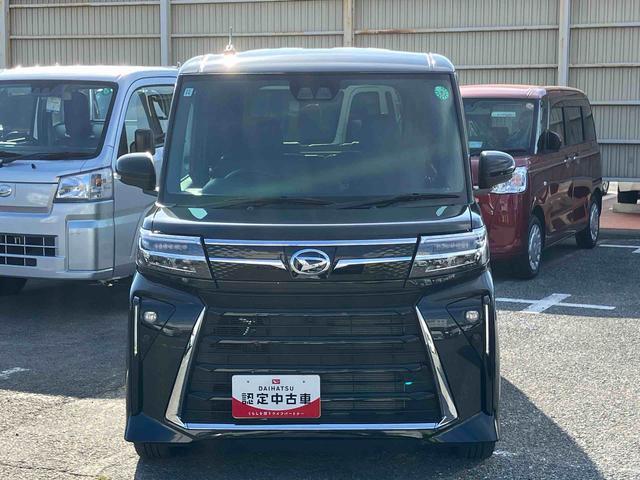 タントカスタムＲＳターボエンジン　１５インチアルミ　バックカメラ　両側電動スライドドア　シートヒーター　電動駐車ブレーキ　ＬＥＤライト＆フォグ　上下２段調節式デッキボード　コーナーセンサー　衝突被害軽減ブレーキ（千葉県）の中古車