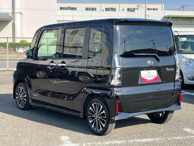 タントカスタムＲＳターボエンジン　１５インチアルミ　バックカメラ　両側電動スライドドア　シートヒーター　電動駐車ブレーキ　ＬＥＤライト＆フォグ　上下２段調節式デッキボード　コーナーセンサー　衝突被害軽減ブレーキ（千葉県）の中古車