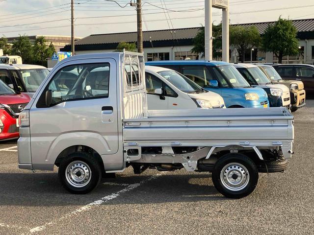 ハイゼットトラックスタンダードＣＶＴ　衝突被害軽減ブレーキ　コーナーセンサー　横滑り防止装置　オートライト　アイドリングストップ　スピーカー一体型ＡＭ／ＦＭラジオ　エアコン　パワステ（千葉県）の中古車