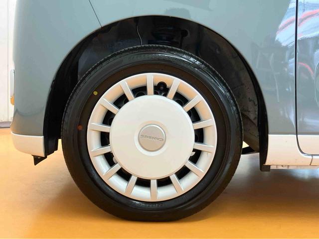 ムーヴキャンバスストライプスＧターボオーディオレス　ターボ車　両側電動スライドドア　衝突回避支援ブレーキ　誤発進抑制装置　アイドリングストップ　スマートキー　プッシュボタンスタート　盗難防止装置イモビライザー　オートライト（千葉県）の中古車