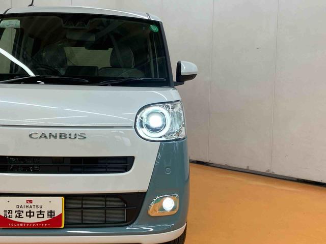 ムーヴキャンバスストライプスＧターボオーディオレス　ターボ車　両側電動スライドドア　衝突回避支援ブレーキ　誤発進抑制装置　アイドリングストップ　スマートキー　プッシュボタンスタート　盗難防止装置イモビライザー　オートライト（千葉県）の中古車