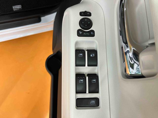 ムーヴキャンバスストライプスＧターボオーディオレス　ターボ車　両側電動スライドドア　衝突回避支援ブレーキ　誤発進抑制装置　アイドリングストップ　スマートキー　プッシュボタンスタート　盗難防止装置イモビライザー　オートライト（千葉県）の中古車