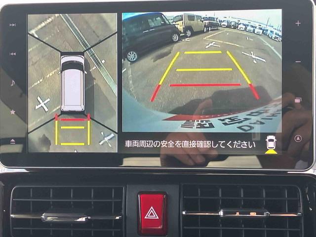 タントカスタムＲＳセレクションターボ　９型ナビ／ＢＴ／ＴＶ／ＤＩＳＣ／全周囲カメラ／ステアリングスイッチ　前後ドラレコ　ＥＴＣ　両側パワスラ　１５インチアルミ　ＬＥＤヘッド＆フォグランプ　シートヒーター　衝突被害軽減ブレーキ（千葉県）の中古車