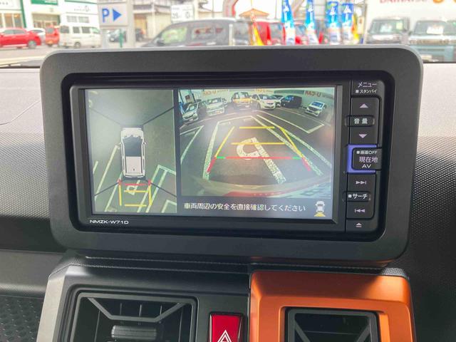 タフトGターボ7インチフルセグナビゲーション/ETC/パノラマモニター/オートエアコン/左右シートヒーター/電動パーキングブレーキ/運転席上下アジャスター/ターボ/アダプティブクルーズコントロール/アルミ(千葉県)の中古車