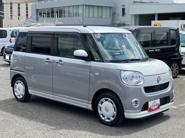ムーヴキャンバスＧメイクアップＶＳ　ＳＡIIIナビ／ＢＴ／ＤＴＶ／ＤＩＳＣ／全周囲カメラ／ステアスイッチ　ドラレコ　両側パワスラ　ＬＥＤヘッド＆フォグランプ　プッシュボタンスターター　運転席シートヒーター　置きラクＢＯＸ　衝突被害軽減ブレーキ（千葉県）の中古車