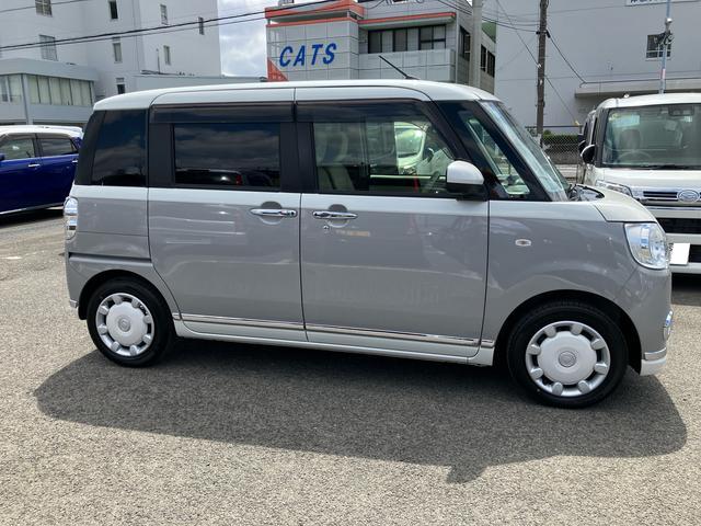 ムーヴキャンバスＧメイクアップＶＳ　ＳＡIIIナビ／ＢＴ／ＤＴＶ／ＤＩＳＣ／全周囲カメラ／ステアスイッチ　ドラレコ　両側パワスラ　ＬＥＤヘッド＆フォグランプ　プッシュボタンスターター　運転席シートヒーター　置きラクＢＯＸ　衝突被害軽減ブレーキ（千葉県）の中古車