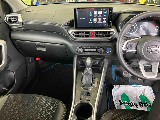 ロッキープレミアムＧ　ＨＥＶ９型ＤＰオーディオ／ＢＴ／ＴＶ／バックカメラ／ステアスイッチ　前後ドラレコ　ＥＴＣ　クルコン　ＬＥＤヘッド＆フォグランプ　リヤフォグランプ　１７インチアルミ　シートヒーター　衝突被害軽減ブレーキ（千葉県）の中古車