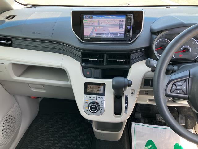 ムーヴＸ　ＳＡIIナビ／ＢＴ／ＴＶ／ＣＤ／ＤＶＤ／バックカメラ／ステアリングスイッチ　１４インチアルミホイール　プッシュボタンスターター　電動格納ドアミラー　オートエアコン　衝突被害軽減ブレーキ（千葉県）の中古車