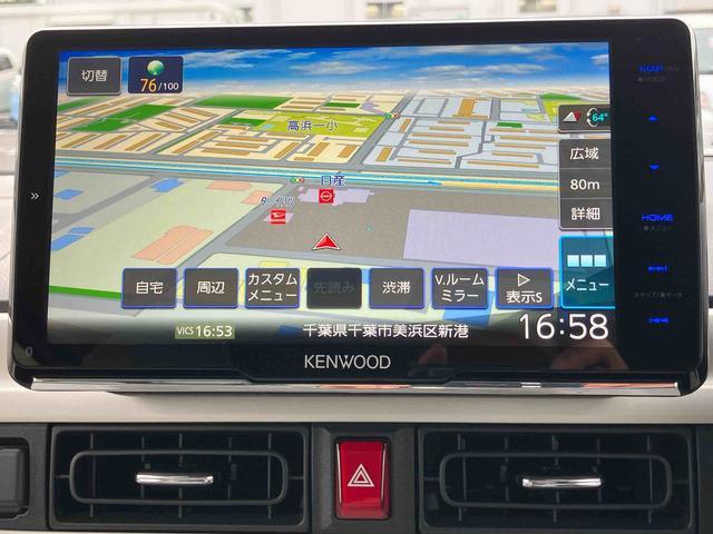 ムーヴキャンバスストライプスG9型ナビ/BT/DTV/DISC/バックカメラ/ステアスイッチ 両側パワスラ LEDヘッド&フォグランプ シートヒーター 保温カップホルダー 電動駐車ブレーキ コーナーセンサー 衝突被害軽減ブレーキ(千葉県)の中古車