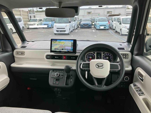 ムーヴキャンバスストライプスG9型ナビ/BT/DTV/DISC/バックカメラ/ステアスイッチ 両側パワスラ LEDヘッド&フォグランプ シートヒーター 保温カップホルダー 電動駐車ブレーキ コーナーセンサー 衝突被害軽減ブレーキ(千葉県)の中古車