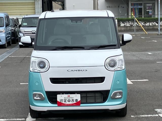 ムーヴキャンバスストライプスG9型ナビ/BT/DTV/DISC/バックカメラ/ステアスイッチ 両側パワスラ LEDヘッド&フォグランプ シートヒーター 保温カップホルダー 電動駐車ブレーキ コーナーセンサー 衝突被害軽減ブレーキ(千葉県)の中古車