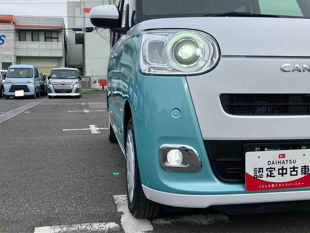 ムーヴキャンバスストライプスG9型ナビ/BT/DTV/DISC/バックカメラ/ステアスイッチ 両側パワスラ LEDヘッド&フォグランプ シートヒーター 保温カップホルダー 電動駐車ブレーキ コーナーセンサー 衝突被害軽減ブレーキ(千葉県)の中古車