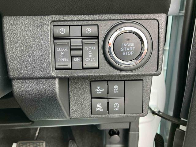 ムーヴキャンバスストライプスＧ９型ナビ／ＢＴ／ＤＴＶ／ＤＩＳＣ／バックカメラ／ステアスイッチ　両側パワスラ　ＬＥＤヘッド＆フォグランプ　シートヒーター　保温カップホルダー　電動駐車ブレーキ　コーナーセンサー　衝突被害軽減ブレーキ（千葉県）の中古車