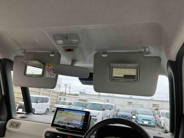 ムーヴキャンバスストライプスＧ９型ナビ／ＢＴ／ＤＴＶ／ＤＩＳＣ／バックカメラ／ステアスイッチ　両側パワスラ　ＬＥＤヘッド＆フォグランプ　シートヒーター　保温カップホルダー　電動駐車ブレーキ　コーナーセンサー　衝突被害軽減ブレーキ（千葉県）の中古車