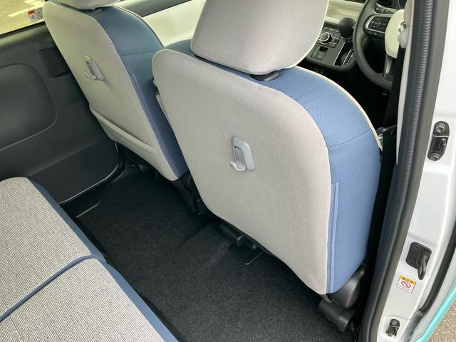 ムーヴキャンバスストライプスＧ９型ナビ／ＢＴ／ＤＴＶ／ＤＩＳＣ／バックカメラ／ステアスイッチ　両側パワスラ　ＬＥＤヘッド＆フォグランプ　シートヒーター　保温カップホルダー　電動駐車ブレーキ　コーナーセンサー　衝突被害軽減ブレーキ（千葉県）の中古車