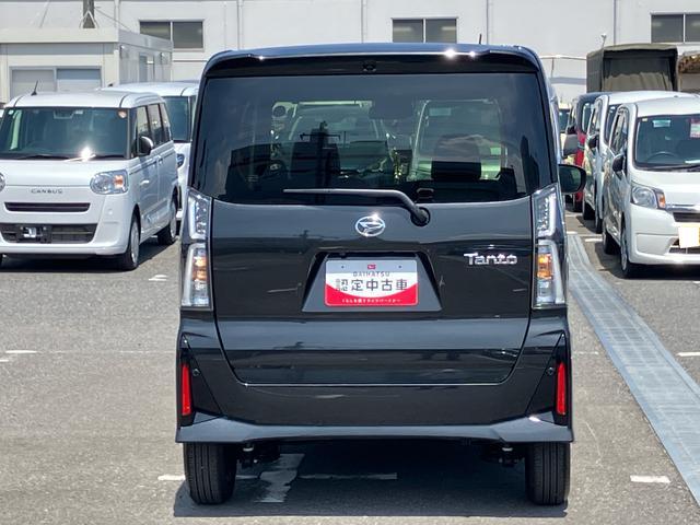 タントカスタムＸバックカメラ　両側電動スライドドア　シートヒーター　電動パーキングブレーキ　ＬＥＤヘッドライト＆フォグランプ　オートライト　上下２段調節式デッキボード　コーナーセンサー　衝突被害軽減ブレーキ（千葉県）の中古車