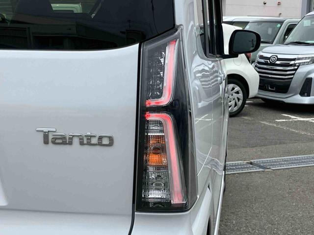 タントカスタムＸナビ／ＢＴ／ＤＴＶ／ＤＩＳＣ／バックカメラ／ステアリングスイッチ　両側パワスラ　ＬＥＤヘッドライト＆フォグランプ　１４インチアルミ　シートヒーター　運転席ロングスライド　衝突被害軽減ブレーキ（千葉県）の中古車