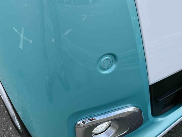 ムーヴキャンバスストライプスＧターボ両側電動スライドドア　衝突回避支援ブレーキ　電動格納ミラー　アダクティブクルーズコントロール　キーフリー　プッシュボタンスタート　コーナーセンサー　電子パーキングブレーキ（千葉県）の中古車