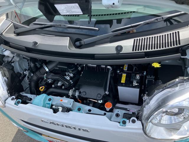 ムーヴキャンバスストライプスＧターボ両側電動スライドドア　衝突回避支援ブレーキ　電動格納ミラー　アダクティブクルーズコントロール　キーフリー　プッシュボタンスタート　コーナーセンサー　電子パーキングブレーキ（千葉県）の中古車