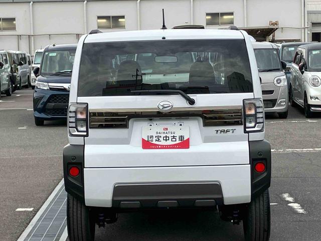 タフトＧターボ　ダーククロムベンチャー前後ダークガーニッシュ　ガラスルーフ　ルーフレール　１５インチアルミ　シートヒーター　ＬＥＤヘッド＆フォグランプ　バックカメラ　電動駐車ブレーキ　クルコン　コーナーセンサー　衝突被害軽減ブレーキ（千葉県）の中古車