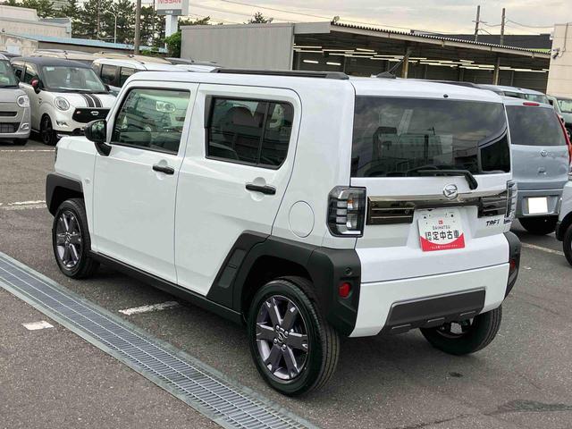 タフトＧターボ　ダーククロムベンチャー前後ダークガーニッシュ　ガラスルーフ　ルーフレール　１５インチアルミ　シートヒーター　ＬＥＤヘッド＆フォグランプ　バックカメラ　電動駐車ブレーキ　クルコン　コーナーセンサー　衝突被害軽減ブレーキ（千葉県）の中古車