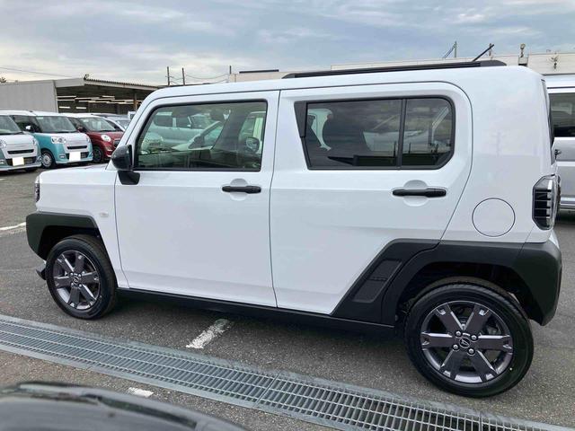 タフトＧターボ　ダーククロムベンチャー前後ダークガーニッシュ　ガラスルーフ　ルーフレール　１５インチアルミ　シートヒーター　ＬＥＤヘッド＆フォグランプ　バックカメラ　電動駐車ブレーキ　クルコン　コーナーセンサー　衝突被害軽減ブレーキ（千葉県）の中古車