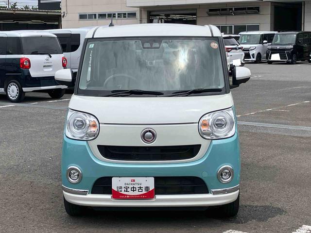 ムーヴキャンバスＧメイクアップＶＳ　ＳＡIII８型ナビ／ＢＴ／ＴＶ／ＤＩＳＣ／全周囲カメラ／ステアスイッチ　前後ドラレコ　ＥＴＣ　両側パワスラ　１４インチアルミ　ＬＥＤヘッド＆フォグ　運転席シートヒーター　置きラクＢＯＸ　衝突被害軽減ブレーキ（千葉県）の中古車