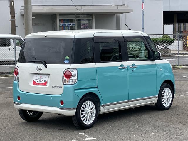 ムーヴキャンバスＧメイクアップＶＳ　ＳＡIII８型ナビ／ＢＴ／ＴＶ／ＤＩＳＣ／全周囲カメラ／ステアスイッチ　前後ドラレコ　ＥＴＣ　両側パワスラ　１４インチアルミ　ＬＥＤヘッド＆フォグ　運転席シートヒーター　置きラクＢＯＸ　衝突被害軽減ブレーキ（千葉県）の中古車