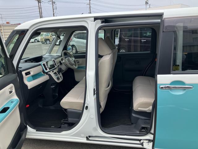 ムーヴキャンバスＧメイクアップＶＳ　ＳＡIII８型ナビ／ＢＴ／ＴＶ／ＤＩＳＣ／全周囲カメラ／ステアスイッチ　前後ドラレコ　ＥＴＣ　両側パワスラ　１４インチアルミ　ＬＥＤヘッド＆フォグ　運転席シートヒーター　置きラクＢＯＸ　衝突被害軽減ブレーキ（千葉県）の中古車