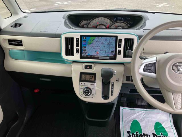 ムーヴキャンバスＧメイクアップＶＳ　ＳＡIII８型ナビ／ＢＴ／ＴＶ／ＤＩＳＣ／全周囲カメラ／ステアスイッチ　前後ドラレコ　ＥＴＣ　両側パワスラ　１４インチアルミ　ＬＥＤヘッド＆フォグ　運転席シートヒーター　置きラクＢＯＸ　衝突被害軽減ブレーキ（千葉県）の中古車