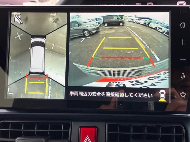 タントＸターボ９型ＤＰオーディオ／ＢＴ／ＴＶ／全周囲カメラ　駐車支援システム　左側パワスラ　シートヒーター　電動駐車ブレーキ　ＬＥＤヘッドライト　上下２段調節式デッキボード　コーナーセンサー　衝突被害軽減ブレーキ（千葉県）の中古車