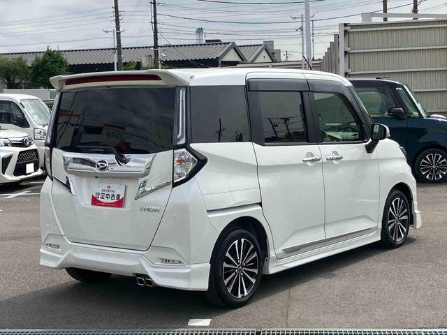 トールカスタムＧ　ターボフルエアロ　９型ＤＰオーディオ／ＢＴ／ＴＶ／バックカメラ／ステアリングスイッチ　前後ドラレコ　ＥＴＣ　両側パワスラ　ＬＥＤヘッド＆フォグランプ　１５インチアルミ　クルコン　衝突被害軽減ブレーキ（千葉県）の中古車