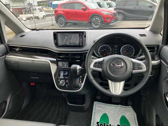 ムーヴカスタム　ＲＳ　ハイパーリミテッドＳＡIIIターボ　ナビ／ＢＴ／ＤＴＶ／ＤＩＳＣ／全周囲カメラ／ステアリングスイッチ　ドラレコ　ＥＴＣ　１５インチアルミ　ＬＥＤヘッドライト＆フォグランプ　運転席シートヒーター　衝突被害軽減ブレーキ（千葉県）の中古車