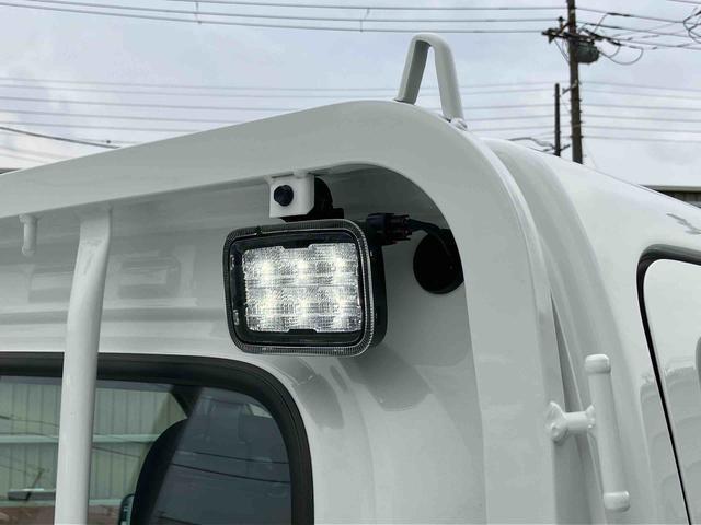 ハイゼットトラックスタンダード 農用スペシャルCVT 電子制御式4WD 荷台LEDライト リヤ4枚リーフスプリング スーパーデフロック 衝突被害軽減ブレーキ コーナーセンサー スピーカー一体型AM/FMラジオ エアコン パワステ(千葉県)の中古車