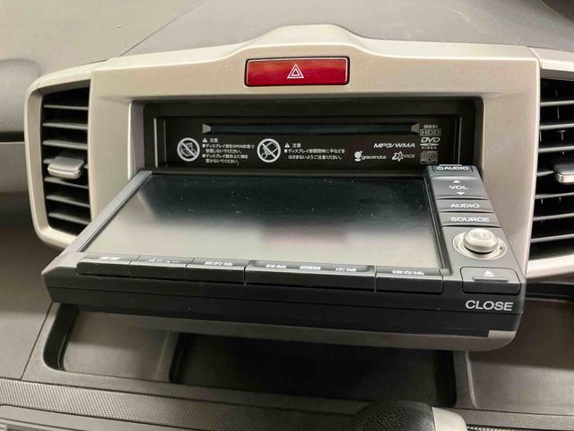 フリードＧ　エアロバックカメラ連動ワンセグナビ　ビデオ入力ソケット　後席モニター　ビルトインＥＴＣ　左側電動スライドドア　アイドリングストップ機構　オートライト　バニティーミラー付き左右サンバイザー（千葉県）の中古車