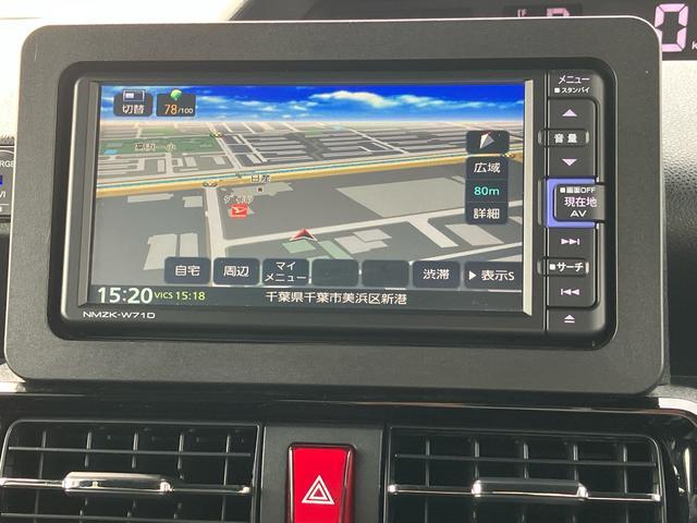 タントカスタムＲＳターボ　ナビ／ＢＴ／ＤＴＶ／ＤＩＳＣ／バックカメラ／ステアリングスイッチ　ＥＴＣ　両側パワスラ　ＬＥＤヘッド＆フォグランプ　１５インチアルミ　シートヒーター　クルコン　衝突被害軽減ブレーキ（千葉県）の中古車