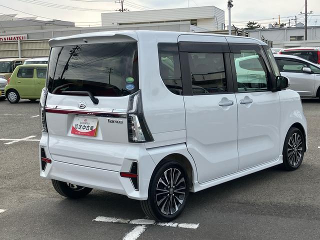 タントカスタムＲＳターボ　ナビ／ＢＴ／ＤＴＶ／ＤＩＳＣ／バックカメラ／ステアリングスイッチ　ＥＴＣ　両側パワスラ　ＬＥＤヘッド＆フォグランプ　１５インチアルミ　シートヒーター　クルコン　衝突被害軽減ブレーキ（千葉県）の中古車